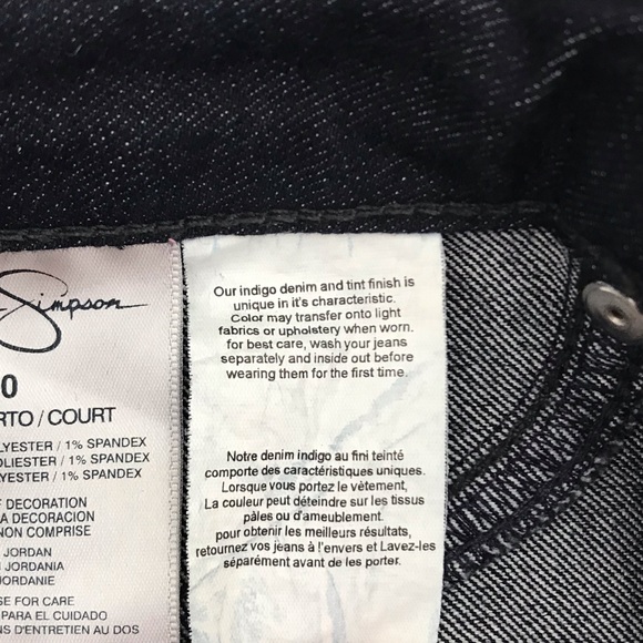 Jessica Simpson Dark Blue Kiss Me Jeggings, 30 - Picture 7 of 9